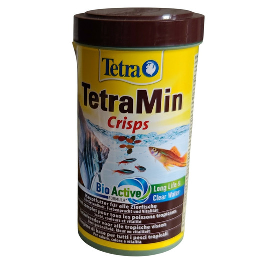 Min crisps aliment complet pour poissons d'ornement 110g/500ml