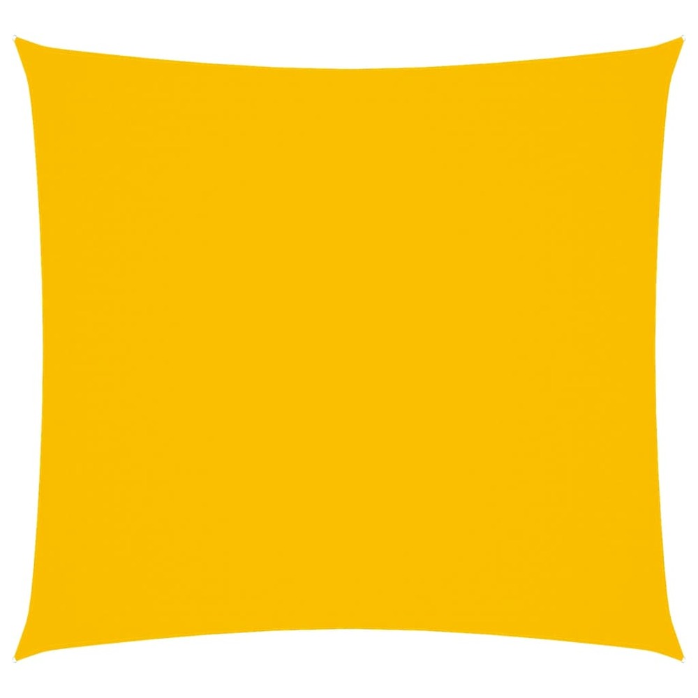 Voile de parasol tissu oxford carré 7x7 m jaune