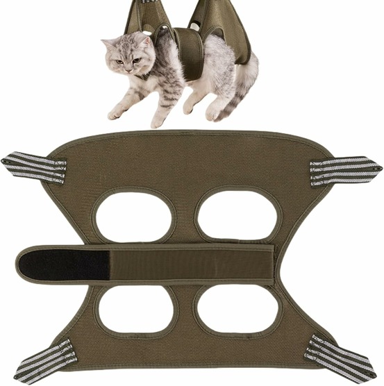 Hamac toilettage résistant en maille respirante pour animaux