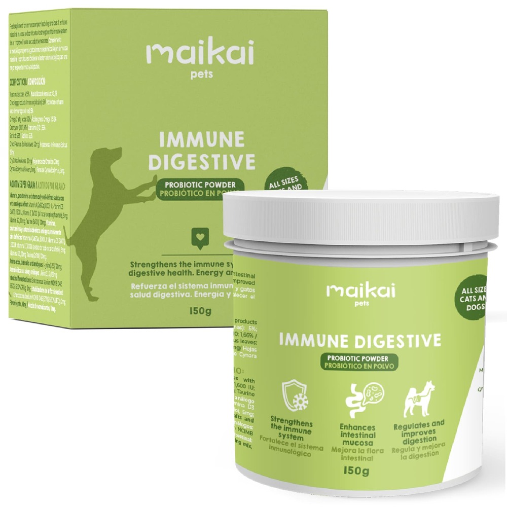 Probiotique naturel pour chien et chat – digestion, diarrhée et système immunitaire - 150g