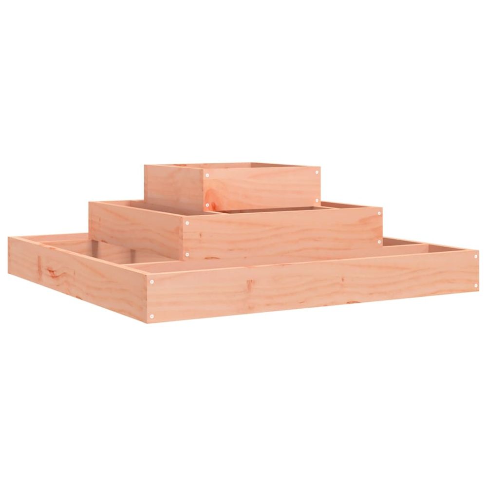 Jardinière 80x80x27 cm bois de douglas massif