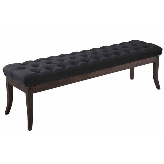 Banc ramses tissu antique foncé 150 cm