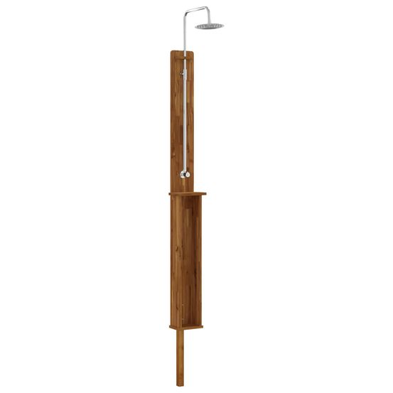 Douche d'extérieur 257 cm naturel