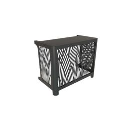 Cache Cache Sol Des Cache climatisation outsteel ensemble brousse sol s - gris anthracite ...