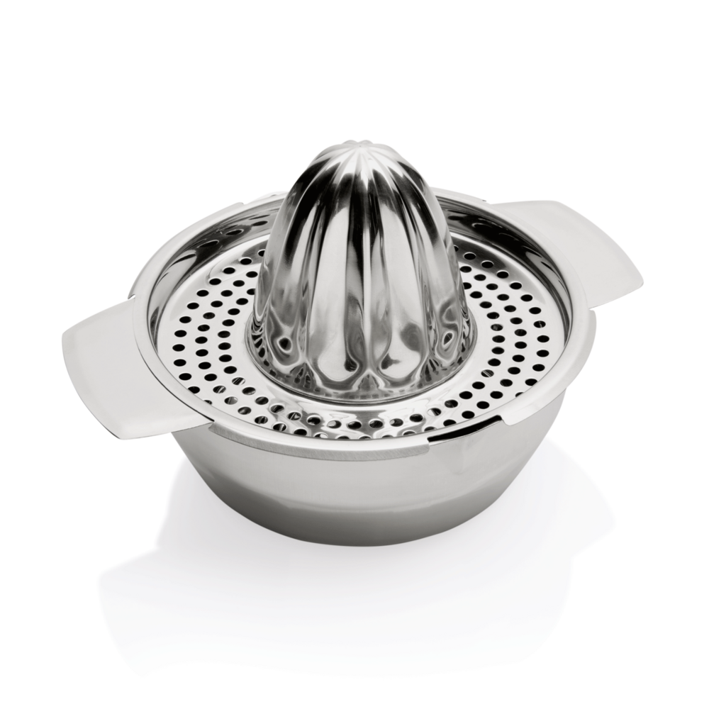 Presse-agrumes en acier au nickel-chrome h 105 mm ø 125 mm - was germany