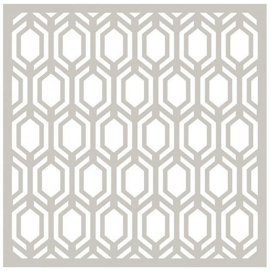 Matrice de découpe - hexagones 14 cm