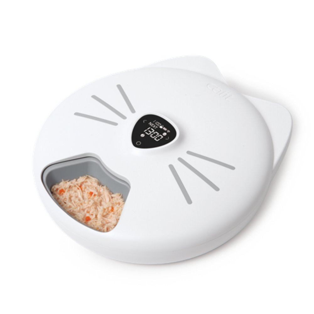 Catit - distributeur automatique pixi smart avec 6 repas (nourriture humide)