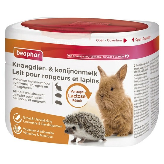 Complément alimentaire rongeurs et lapins - lait maternisé - beaphar 200 g