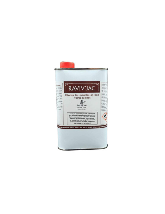 Raviv'jac raviveur meubles bois cirés ou vernis 250 ml - produits d'antan