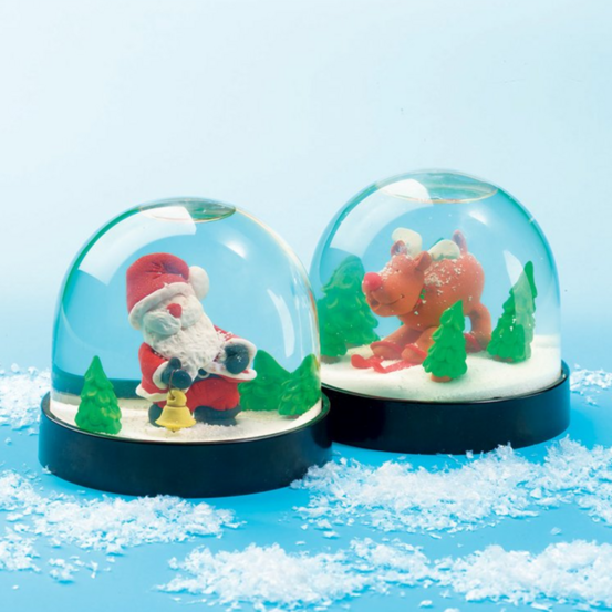 Boules à neige à customiser - support plastique