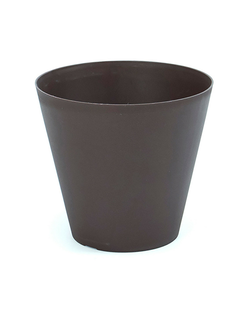 Pot de fleur couleur bronze ø22cm plastiken - plastiken