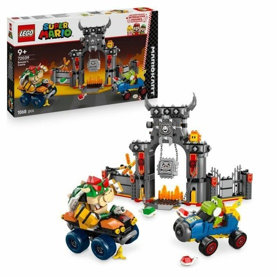 Lego super mario kart - château de bowser