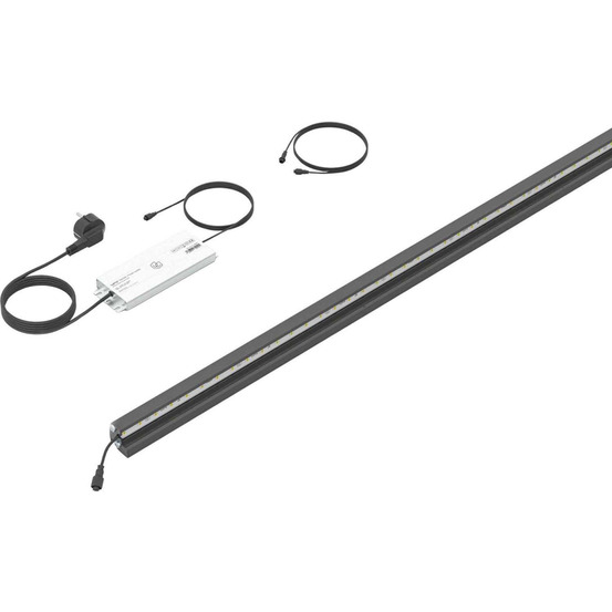 Set 1 barette lumineuse transformateur et prolongateur pour clôture en métal et