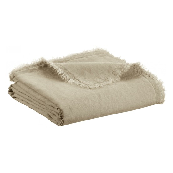 Plaid zeff nomade naturel 130 x 180 cm