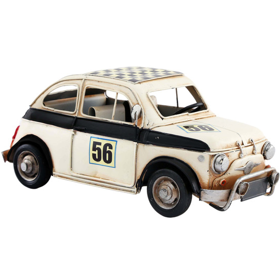 Statuette voiture de course en métal 27 x 13 cm modèle 2