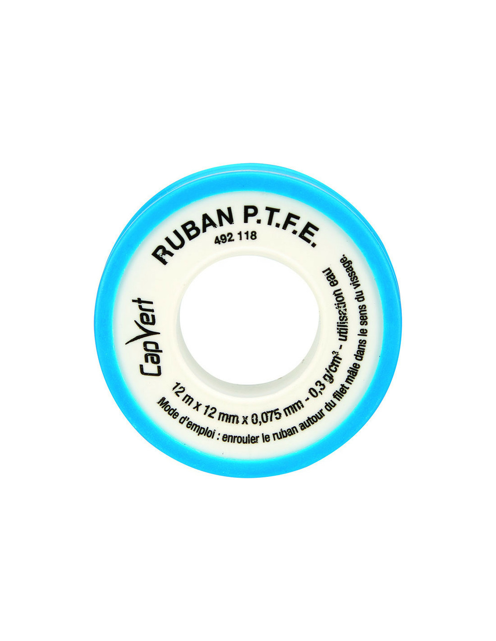 Ptfe 12m x 12mm x 0,075mm (ls)