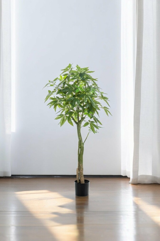 Pachira aquatica plante artificielle - h150cm, ø17cm