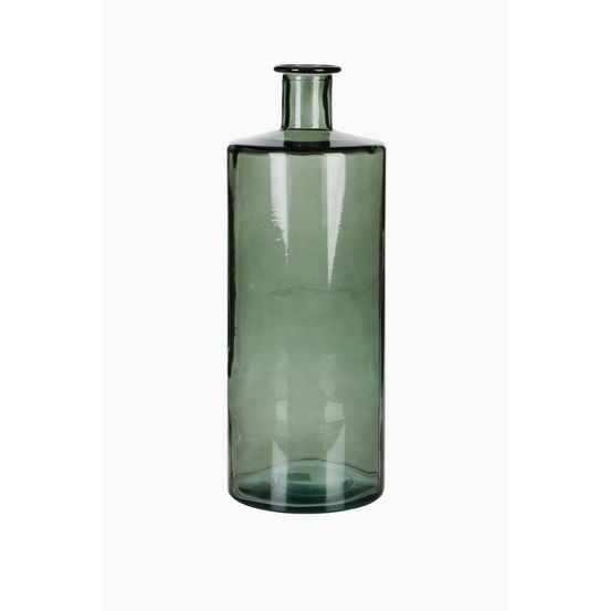Mica decorations guan vase de bouteille - h40 x ø15 cm - vert