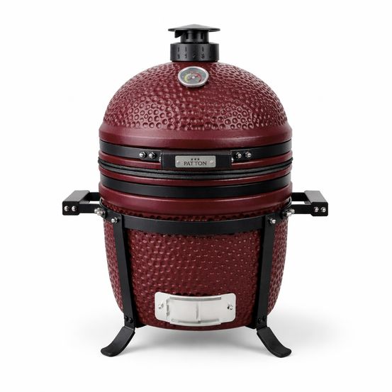 Barbecue kamado en céramique à poser patton premium compact 15