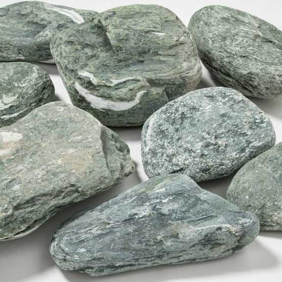 Galet vert alpi 10-15 cm - filet de 15 kg - ro'ma nature