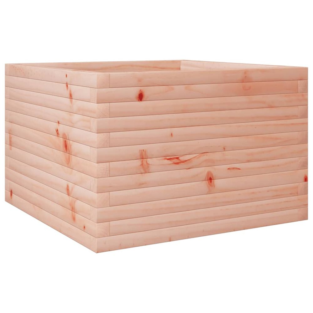 Jardinière d'extérieur 70x70x45,5 cm bois massif de douglas