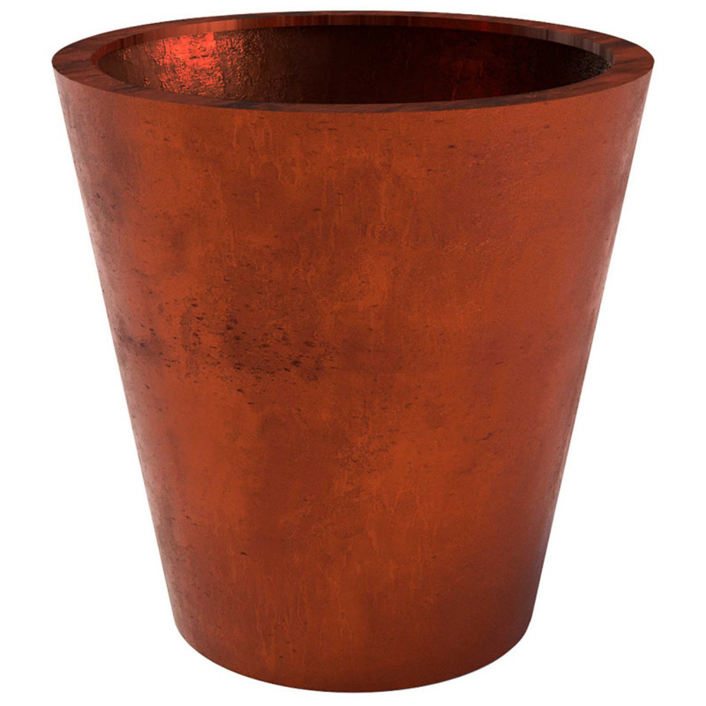Bac acier corten rond - 350l