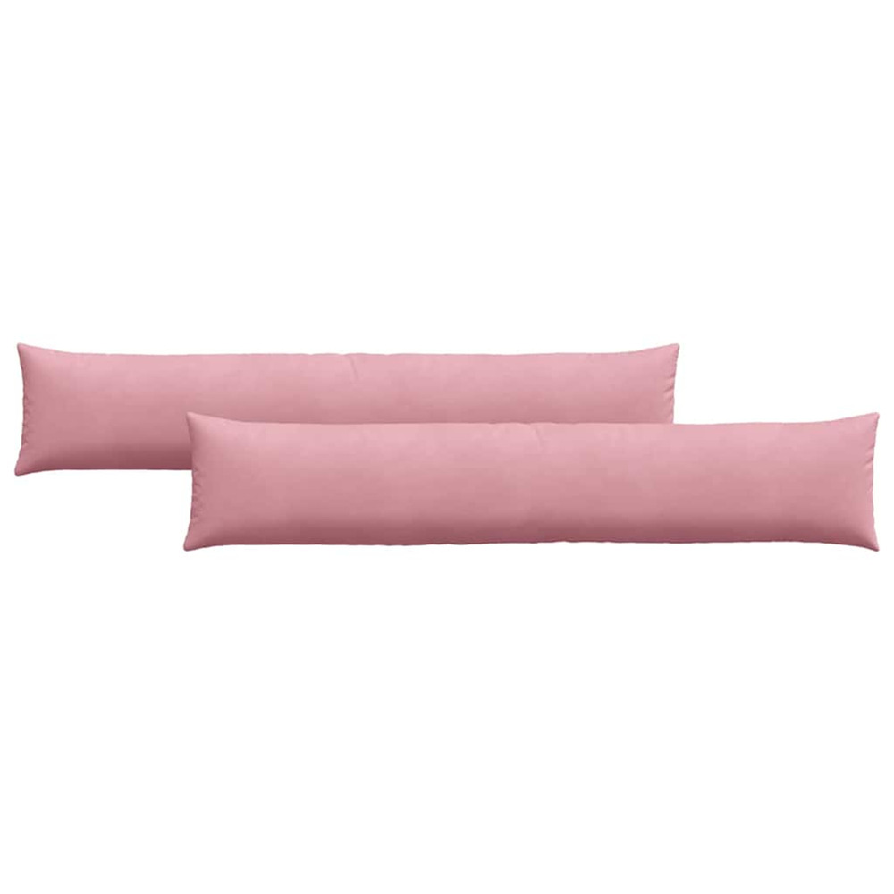 Coussins de canapé 2 pcs rose 200 x 40 cm