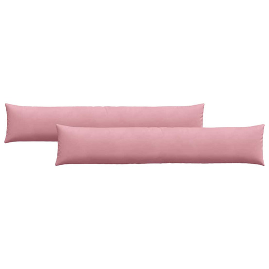 Coussins de canapé 2 pcs rose 200 x 40 cm