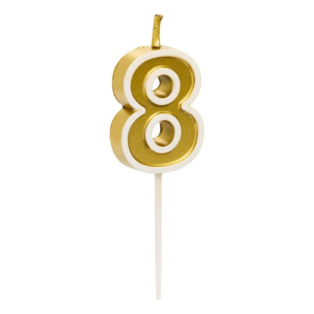 5five - bougie d'anniversaire numéro 8