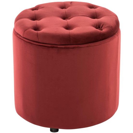 Tabouret pantin en velours