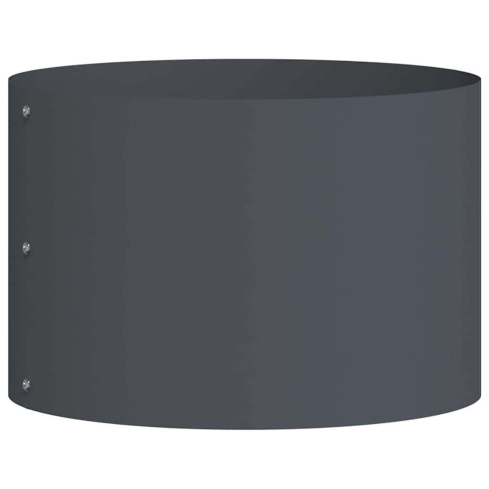 Anneau de jardinière anthracite 30 x 30 x 20 cm