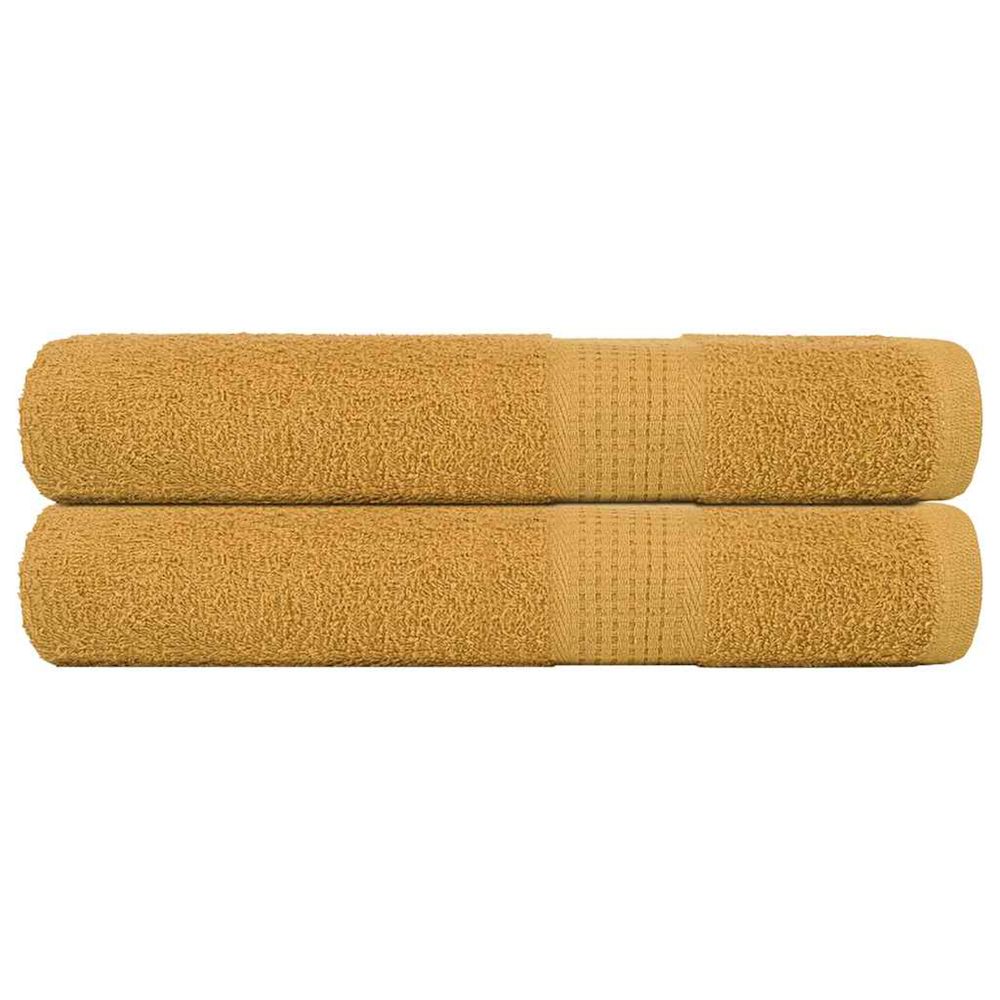 Serviettes frogn 2 pcs doré 100x200 cm 360 g/m²