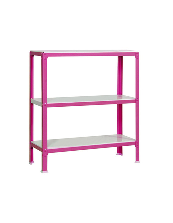 Etagère légère sans vis simonhome click plus 3/300 rose/blanc rose/blanc 900x1000x300 - simonrack