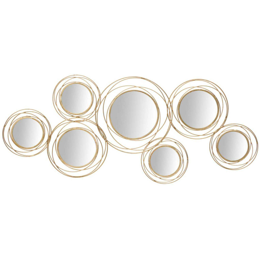 Cadre décoratif avec miroirs specchio 124. 5 x 4 x 53. 5 cm