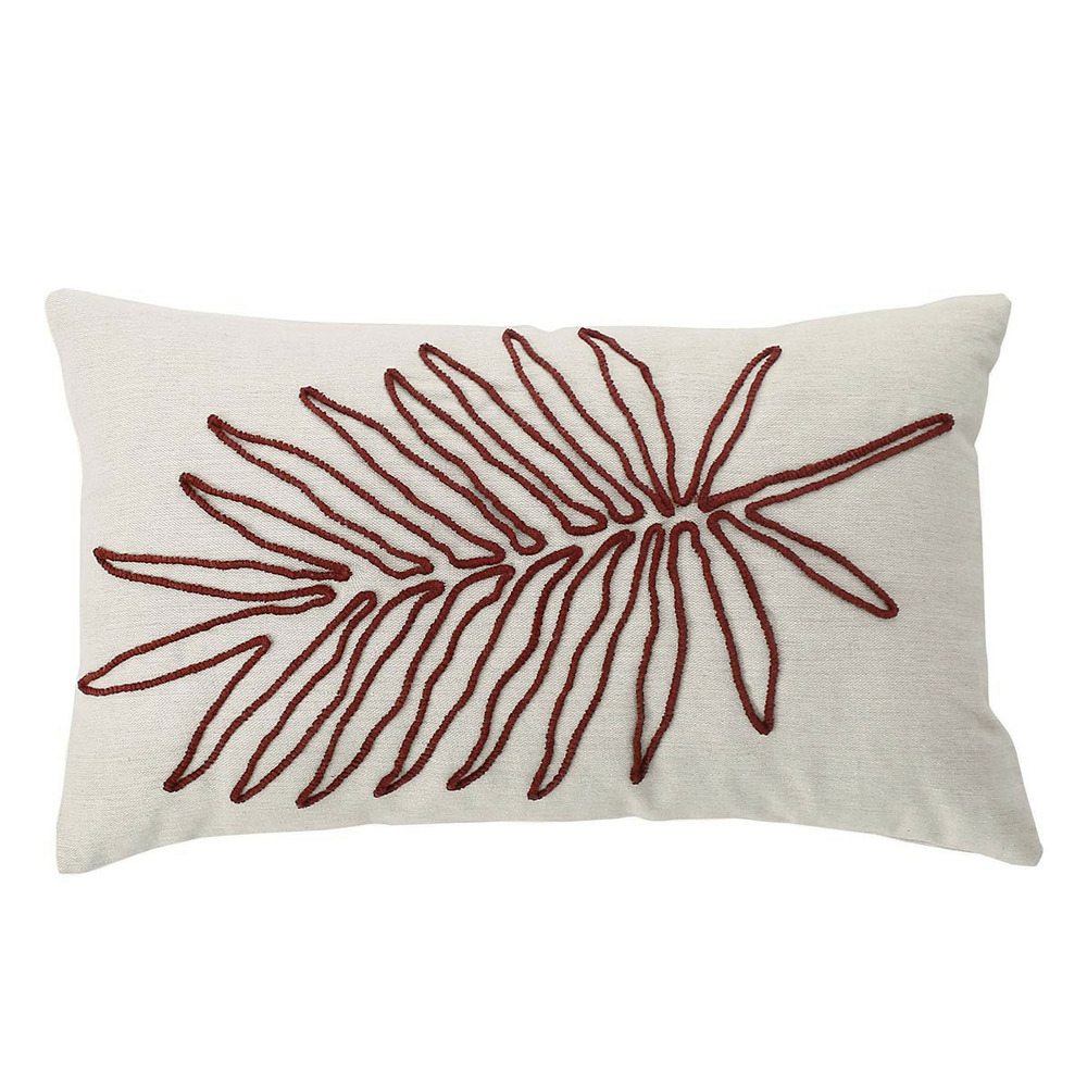 Coussin déco brodé 