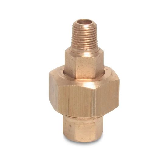 Raccord laiton 1 1/2 pouce, femelle/mâle, joint conique