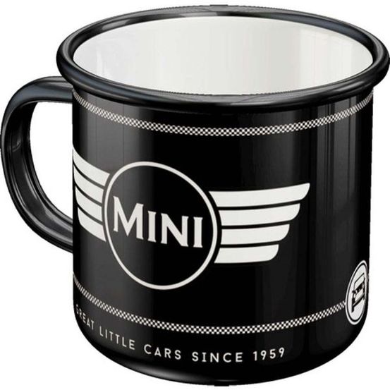 Mug publicitaire en métal émaillé 360 ml mini