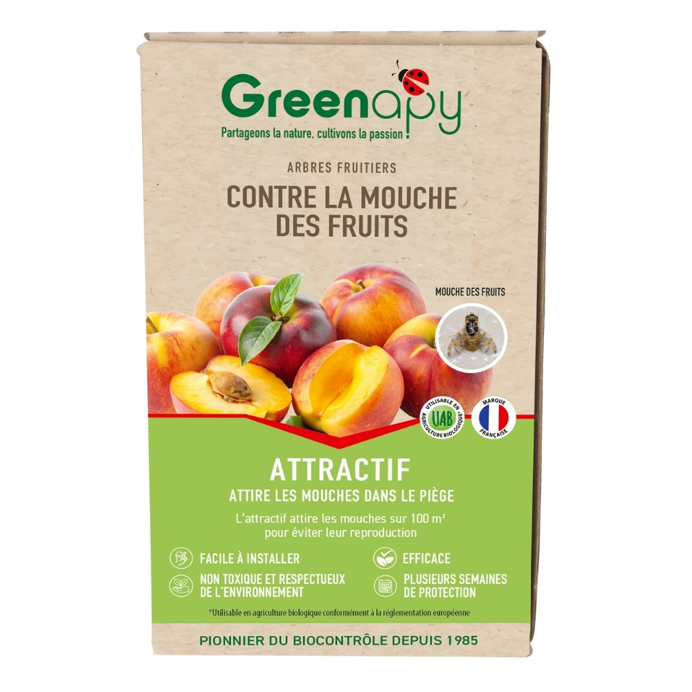 Phéromone spéciale mouche méditerranéenne des fruits (2 capsules)