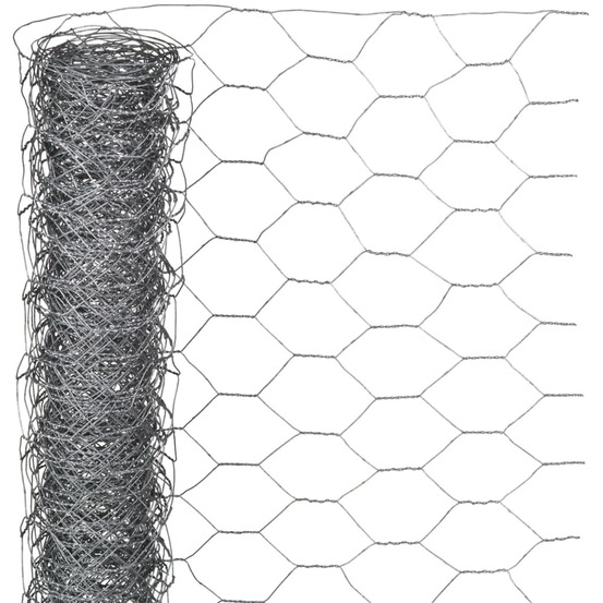 Nature grillage métallique hexagonal 0,5 x 10 m 25 mm acier galvanisé