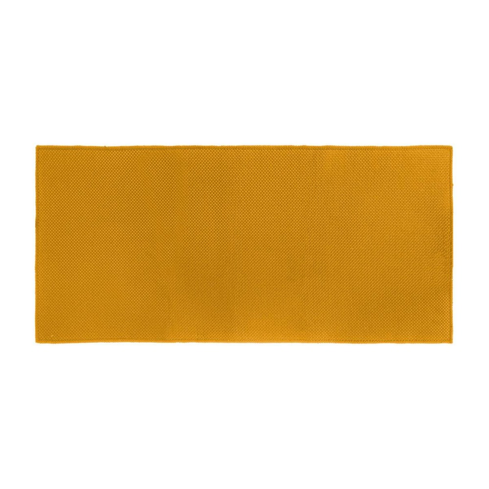Tapis 50x120cm jaune moutarde