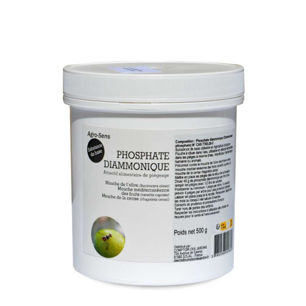 Phosphate diammonique attractif alimentaire de piégeage uab - agro sens - 500g