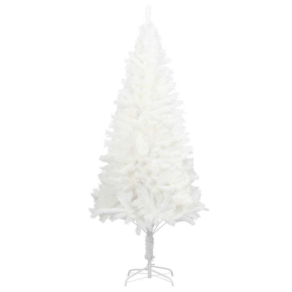 Arbre de noël artificiel aiguilles réalistes blanc 120 cm