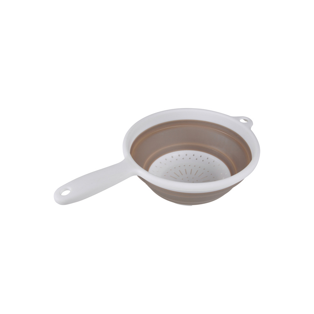 Passoire retractable avec manche taupe