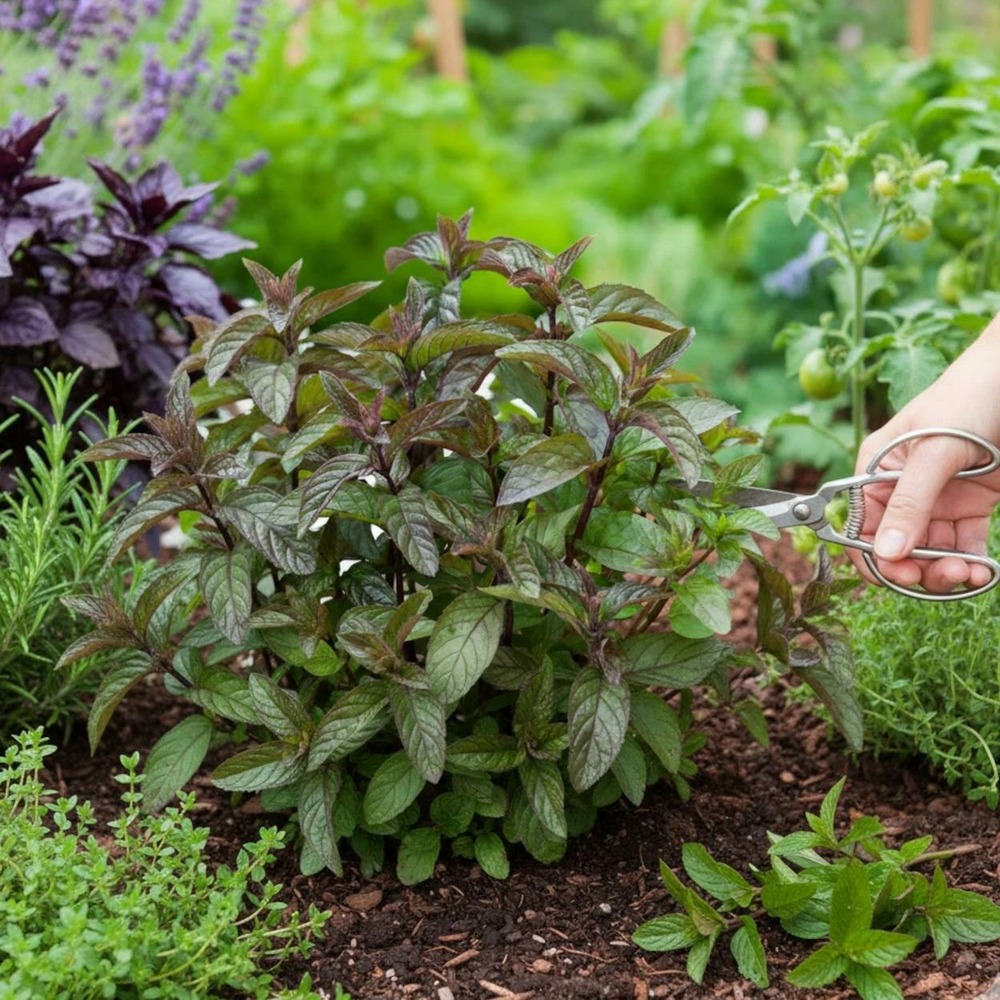 Menthe chocolat - sans traitement lot de 9 godets