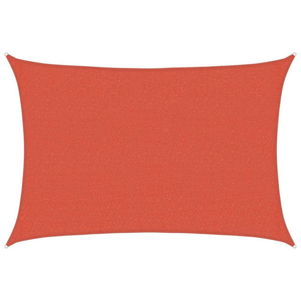 Voile d'ombrage 160 g/m² terre cuite 2,5x4 m pehd