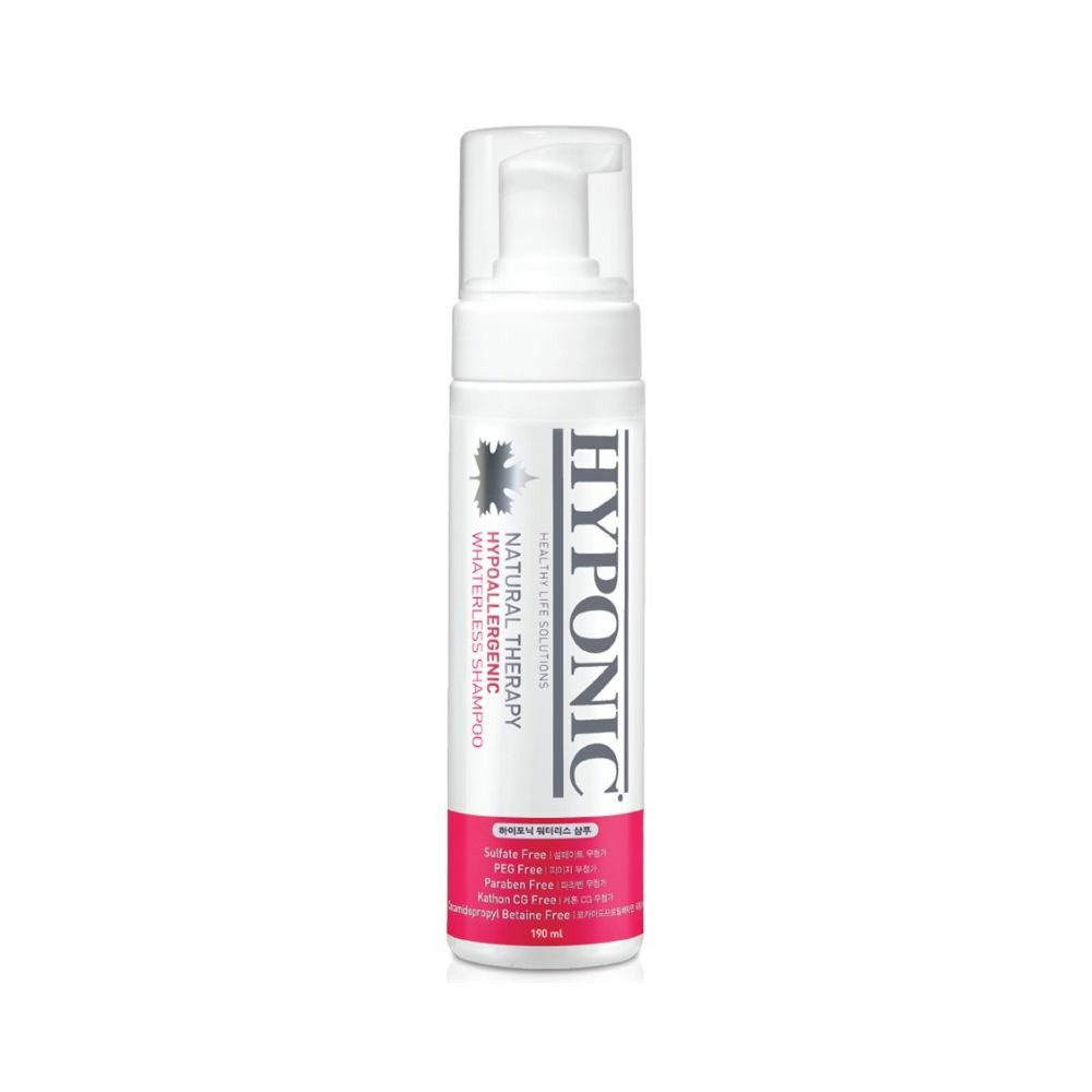 Shampoing sec hypoallergénique pour chiens et chats 190 ml