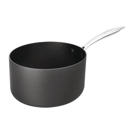 Casserole antiadhésive en aluminium anodisé ø 16 à 20 cm - vogue