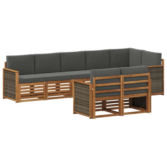 Ensemble de canapés d'extérieur 7 pc