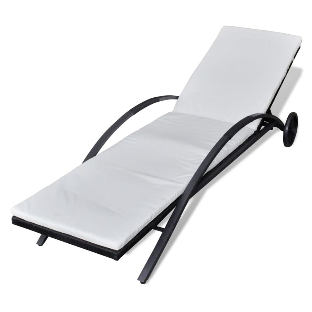 VIDAXL CHAISE LONGUE AVEC 4-(917113)