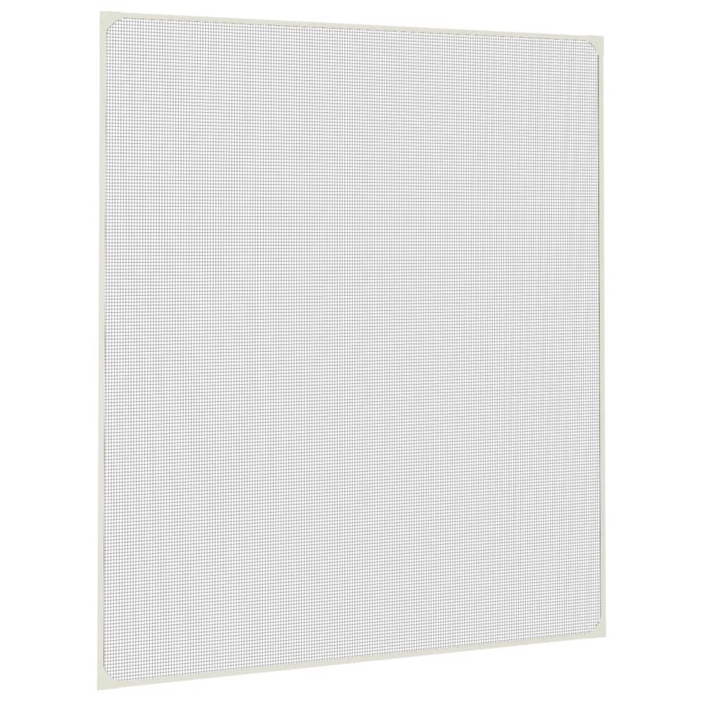Moustiquaire magnétique pour fenêtres blanc 120x140 cm